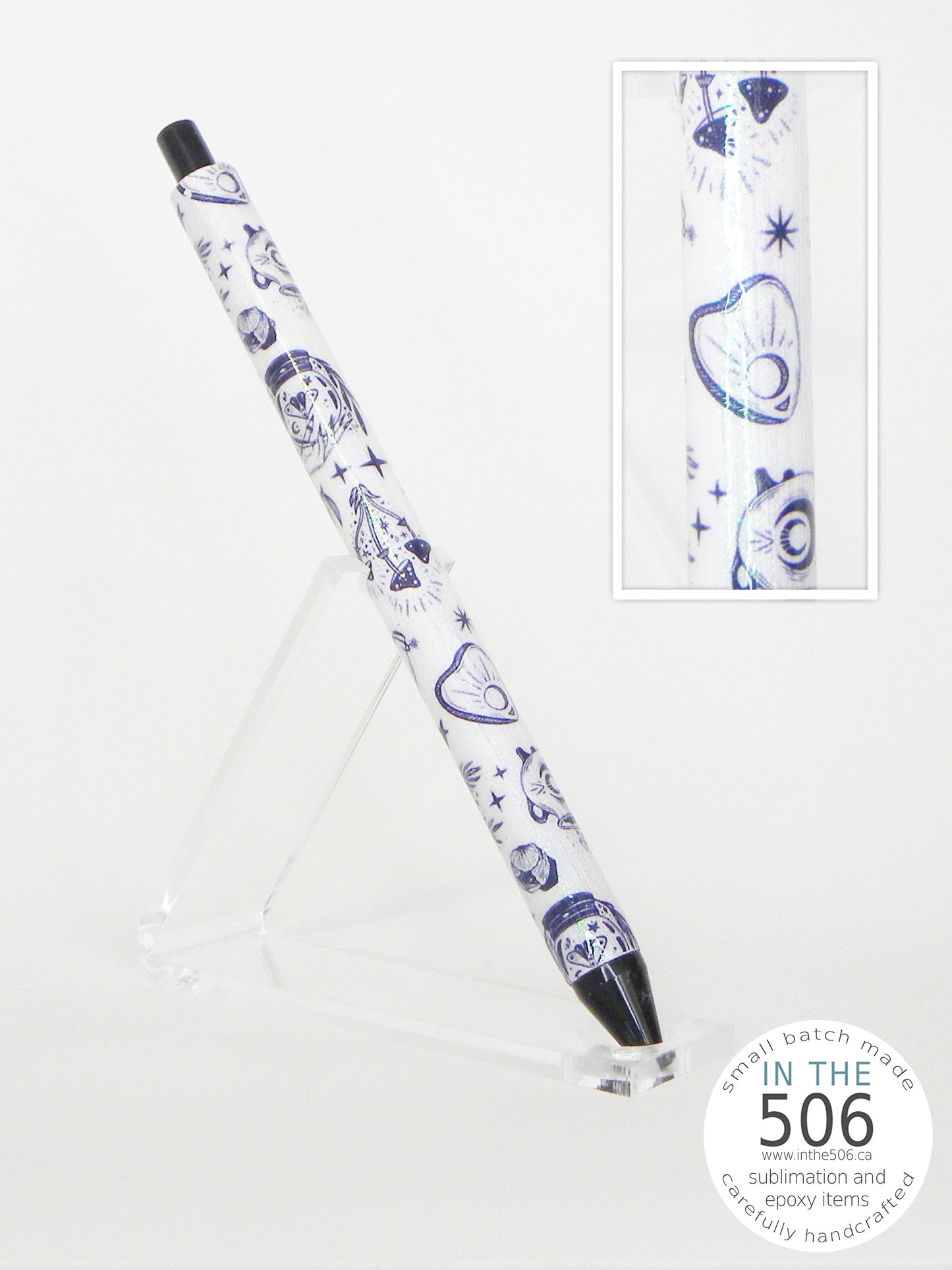 Epoxy Ballpoint Pen: Waterslides
