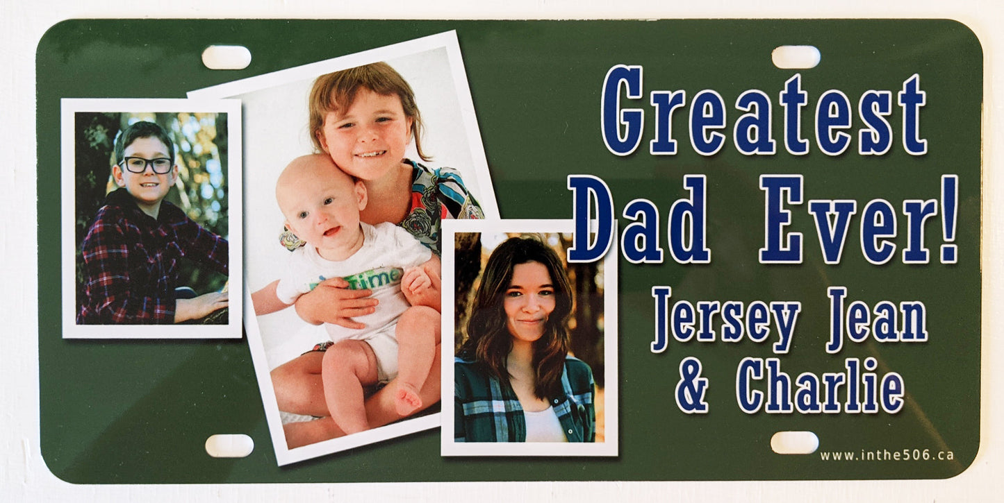 Custom Vehicle License Plates