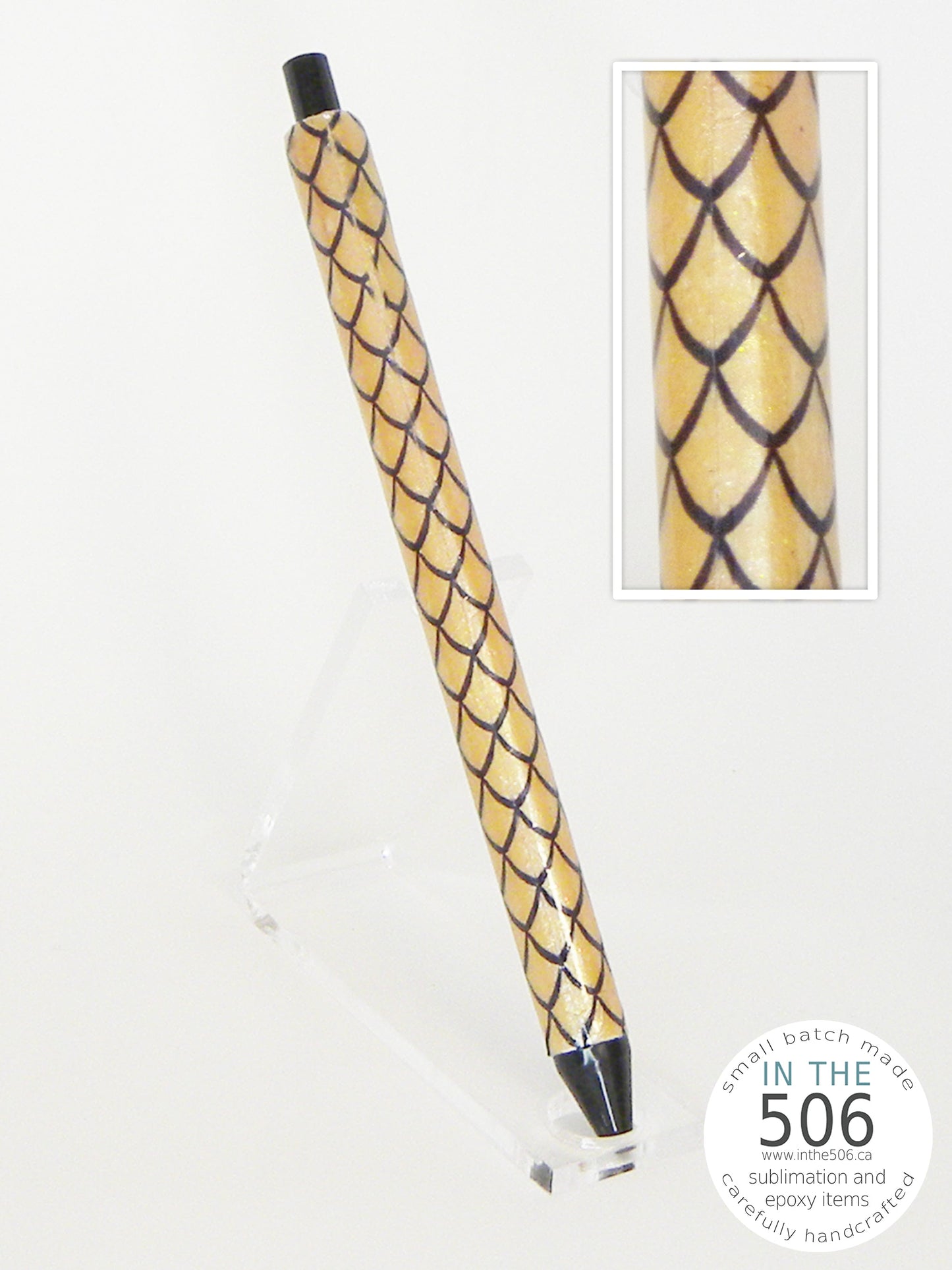 Epoxy Ballpoint Pen: Waterslides