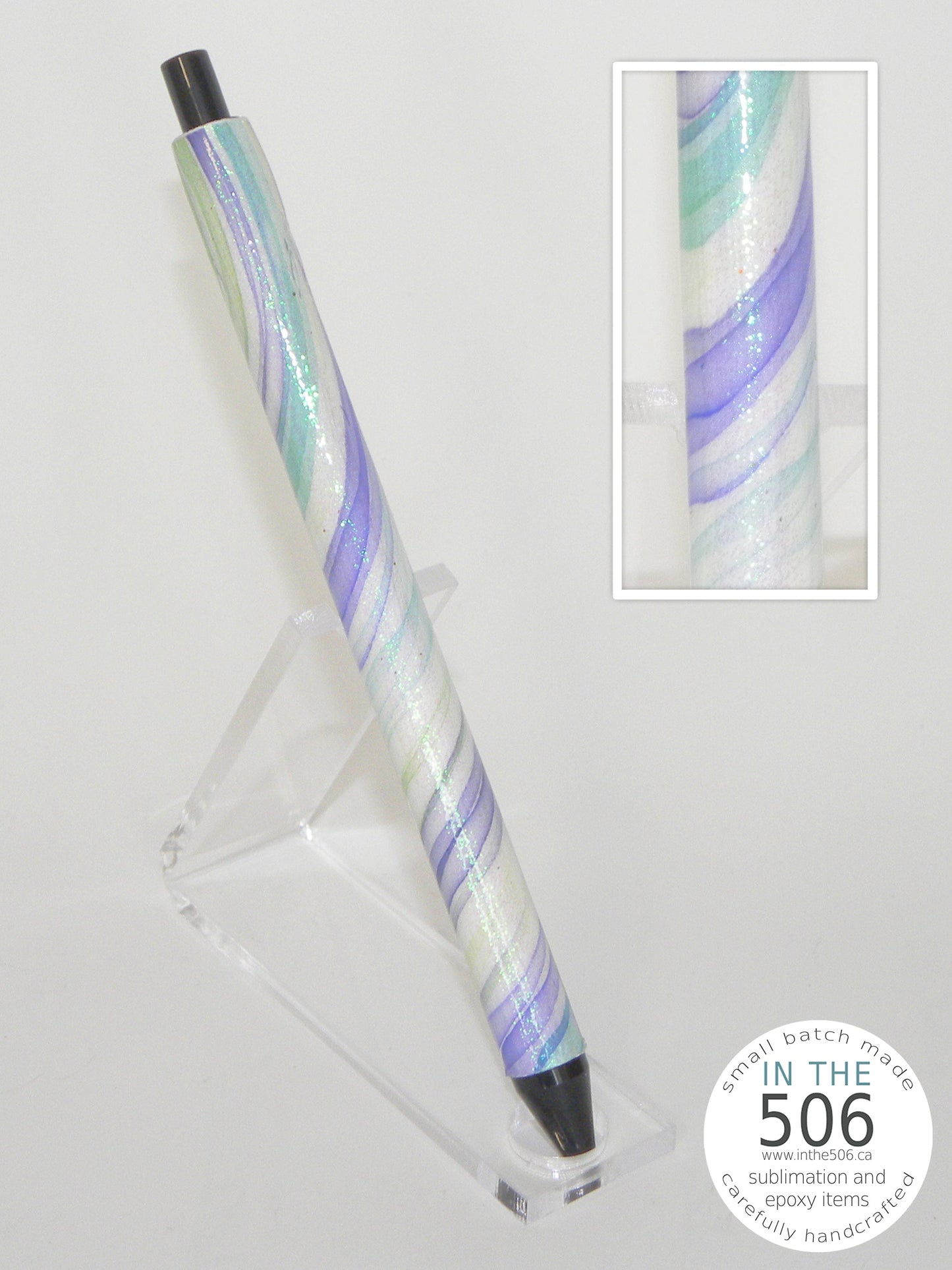 Epoxy Ballpoint Pen: Waterslides