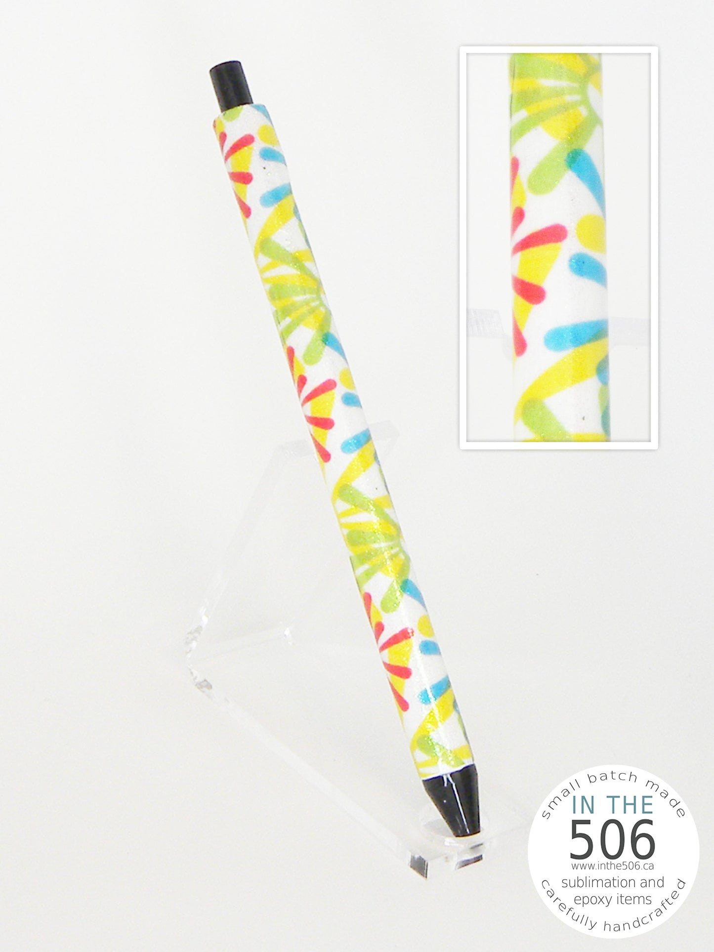 Epoxy Ballpoint Pen: Waterslides