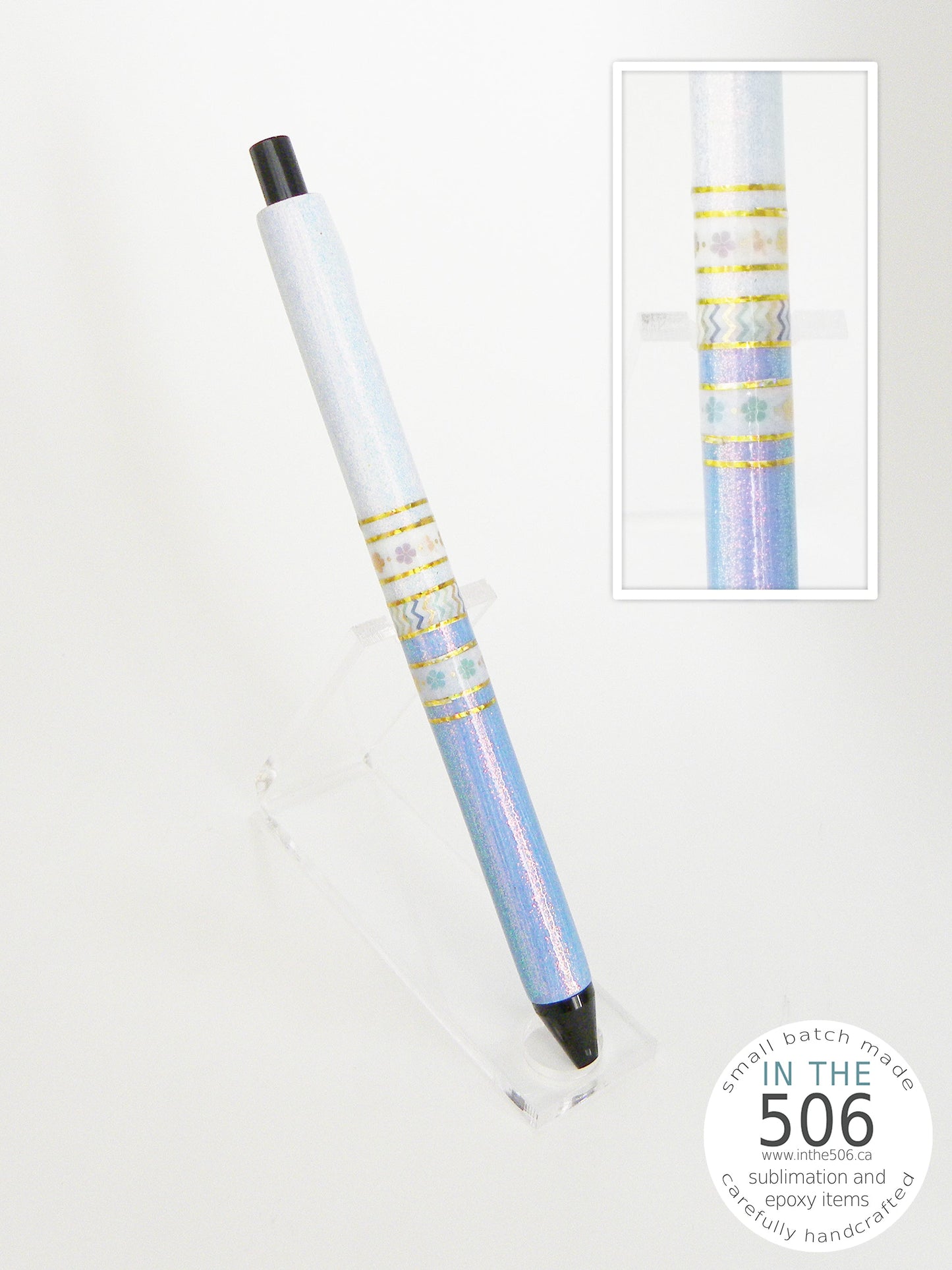 Epoxy Ballpoint Pen: Washi Tapes
