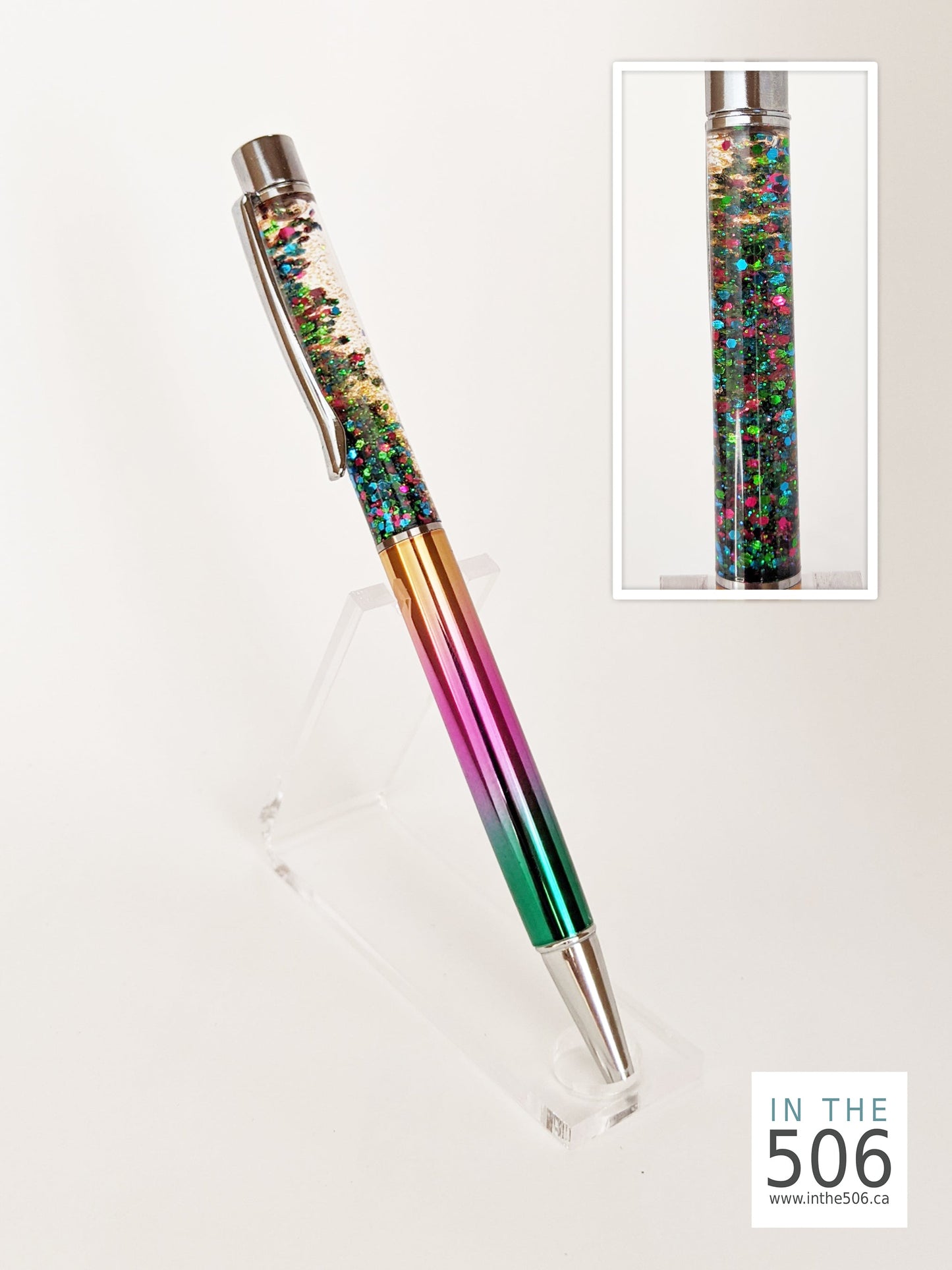 Epoxy Ballpoint Ink Pen: Floaties