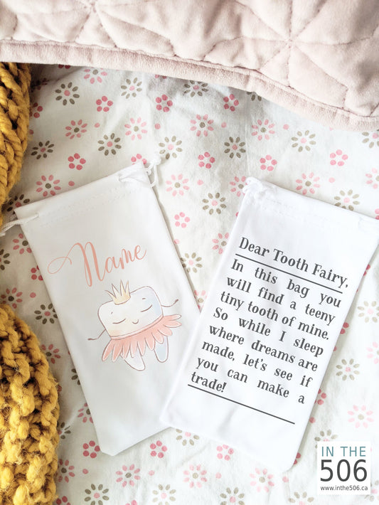 Tooth Fairy Keepsake Drawstring Bag