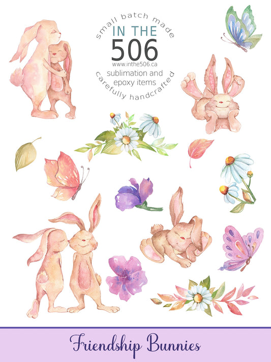Sticker Packs - Floating Bunnies
