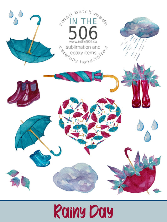 Sticker Packs - Rainy Day